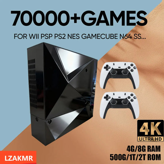 Konsola Retro 2TB - 70000+ Gier, Wii/PS2/PSP/GameCube, Windows 11 + Batocera