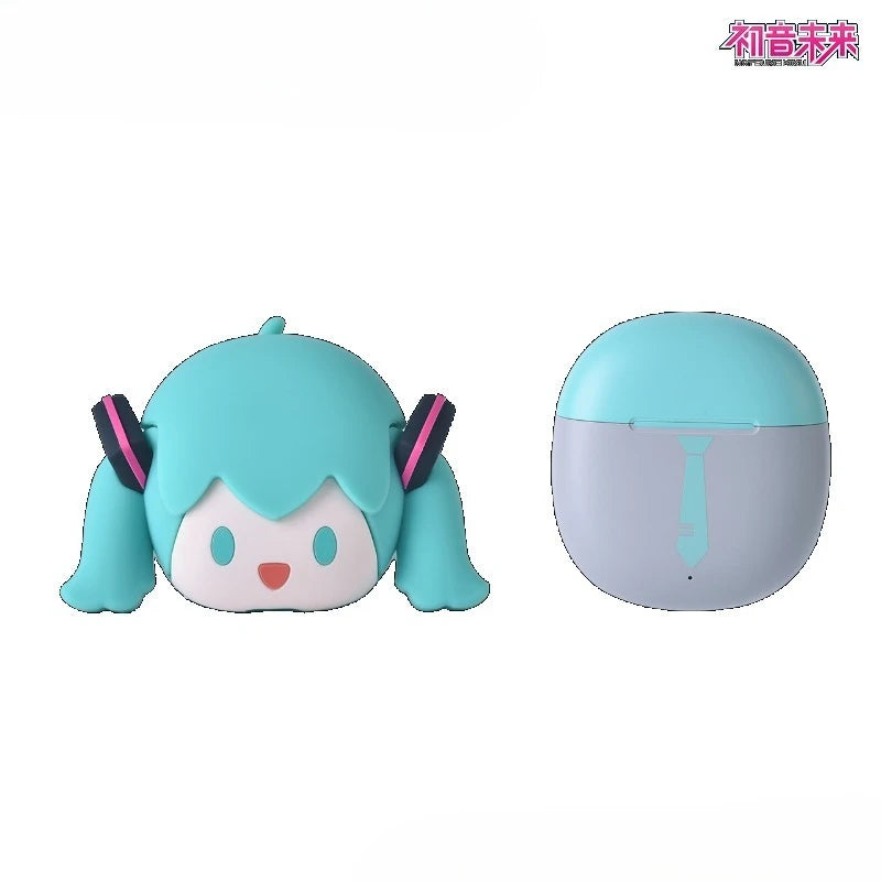Słuchawki Bluetooth Hatsune Miku Kawaii – Bilibili, True Wireless, Cute Cartoon, Anime