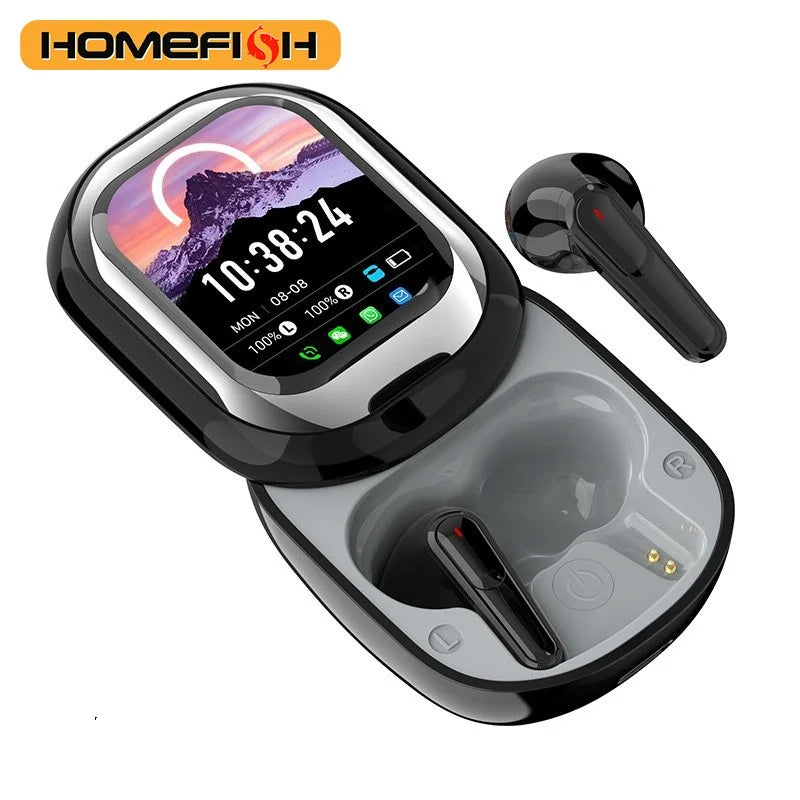 SE-ONE – inteligentne słuchawki TWS z kolorowym ekranem LED, Bluetooth 5.4