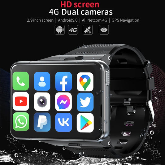 Smartwatch Android 9.0 George Vision - Ekran Dotykowy, Niestandardowe Logo