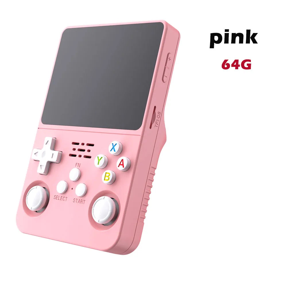 R36S Konsola Retro Handheld – Linux, Ekran IPS 3,5", 64GB, 15 000 Gier