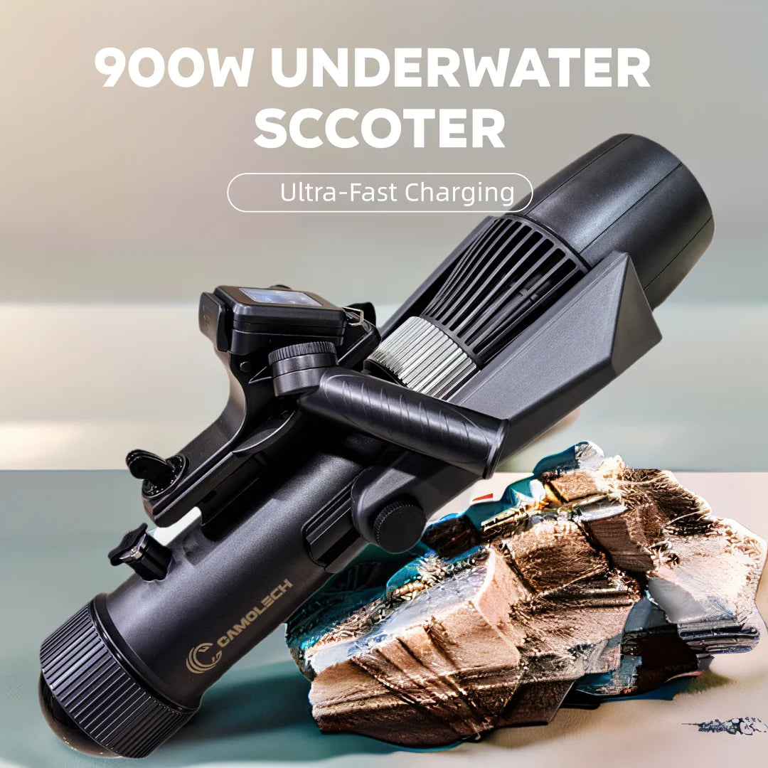 Camolech CM09-1PRO Skuter Podwodny 900W – Bateria 16000mAh, Głębokość 30m, Prędkość 11km/h