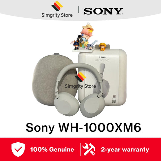 Sony WH-1000XM6 Flagowe Słuchawki - ANC Premium, Hi-Res Audio - George Vision Premium