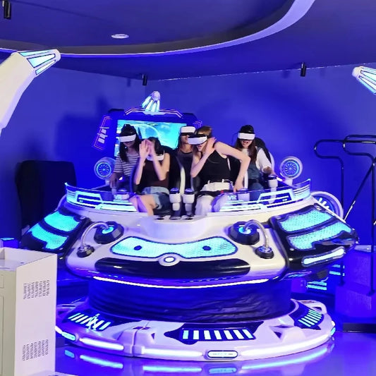 VART UFO 5 Seats - Symulator VR 360° dla 5 Osób, 50+ Gier, Deepoon E3C