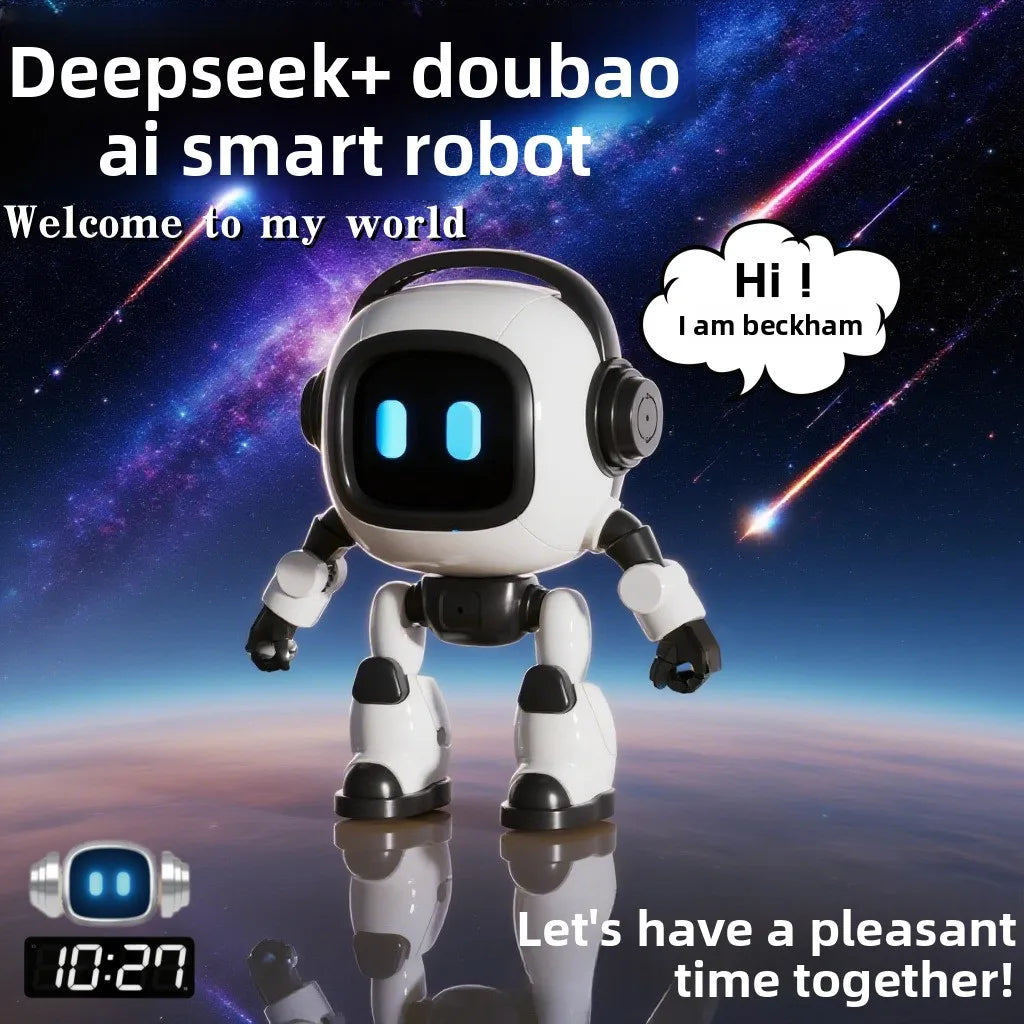 Robot - Interaktywny z Rozpoznawaniem Głosu, E