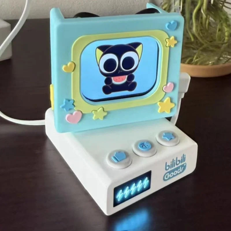 Cubeface Luo Xiao Hei – Słuchawki Bluetooth 5.3 z Ekranem LCD | Bilibili Anime
