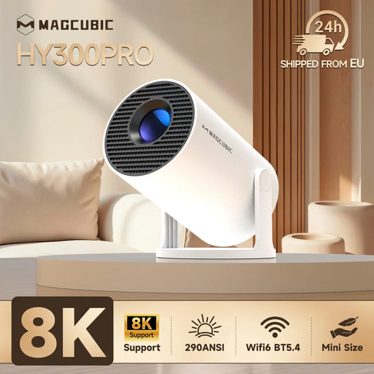 Projektor Magcubic HY300 Pro 8K Android 14 - 290ANSI WiFi6 1080P Portable