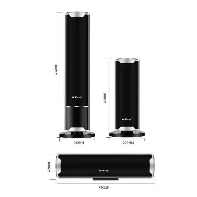 Głośnik Bluetooth 1000W – Kino Domowe, Surround, Subwoofer, Karaoke - zdjęcie 2