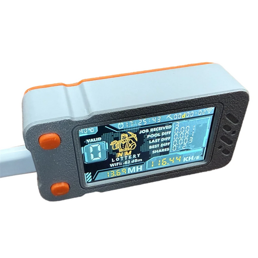 Koparka Bitcoin George Vision - L60AUpgraded Nerdminer Miner 117KH/S with Color Screen Mini Bitcoin BTC Miner BTC Solo Lottery Mining Miner Nerd Miner - Maksymalna Wydajność