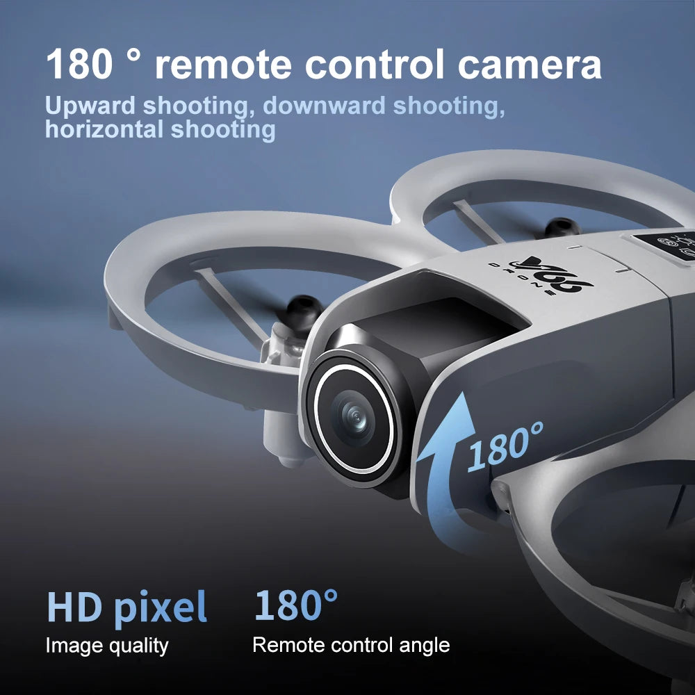 Dron V66 Mini 4K WiFi FPV | Unikanie Przeszkód | Kieszonkowy Quadcopter | Prezent dla Dzieci