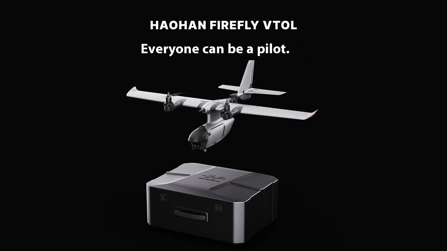 FireFly VTOL SEMI – Dron ze Stałym Skrzydłem, Kontroler HAOHAN-X7, FPV, Zasięg Daleki