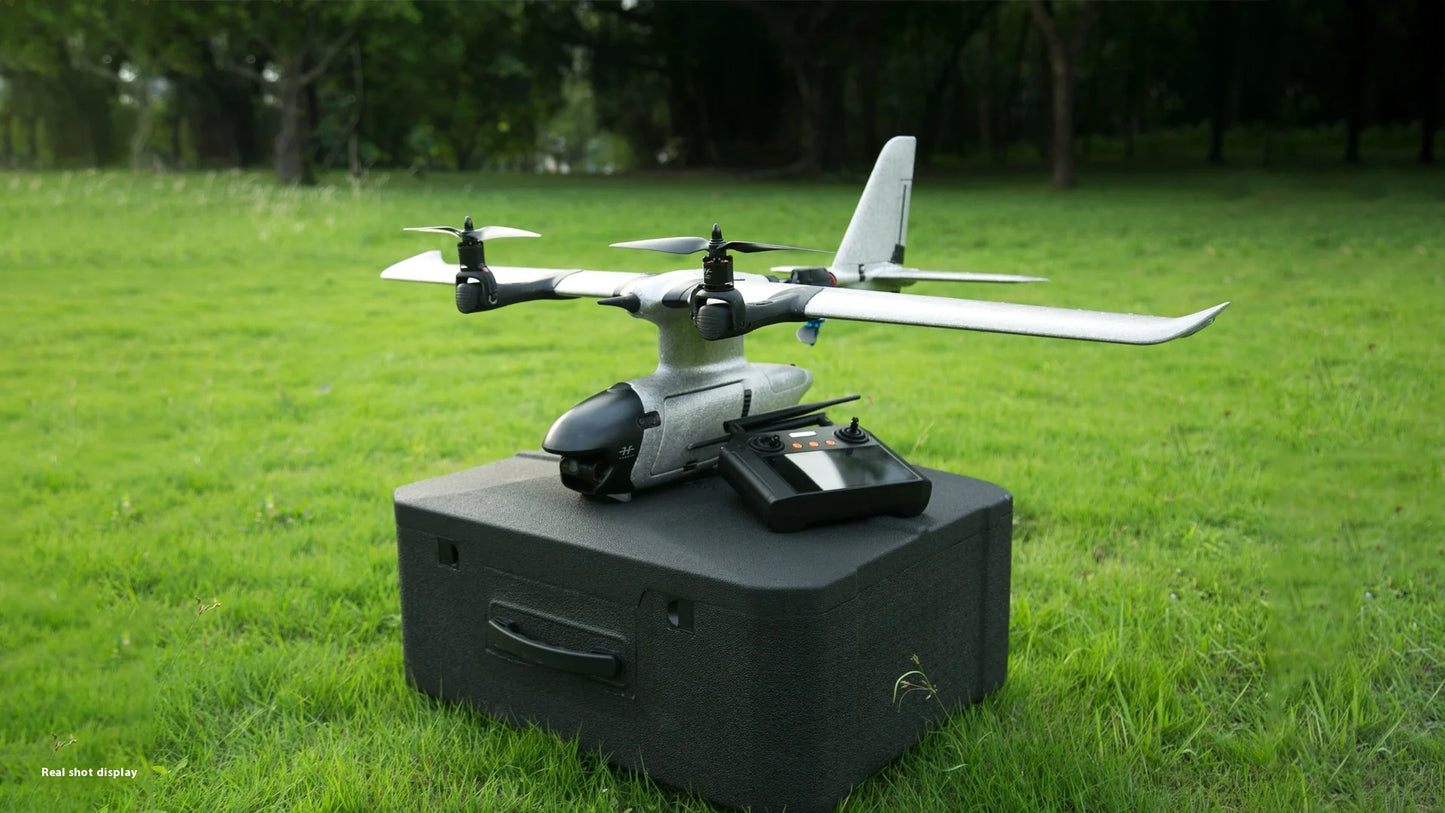 FireFly VTOL SEMI – Dron ze Stałym Skrzydłem, Kontroler HAOHAN-X7, FPV, Zasięg Daleki
