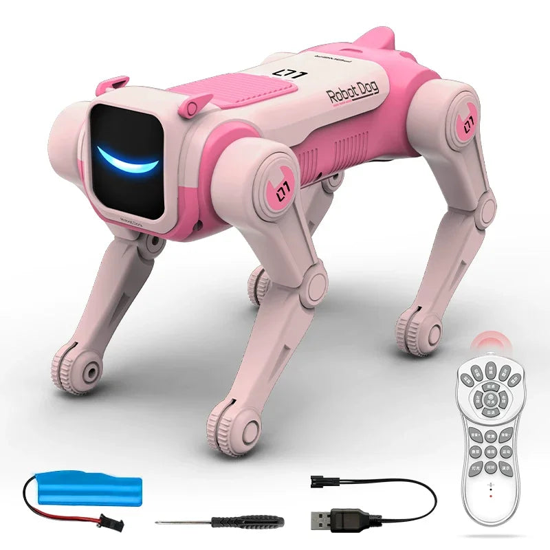 Magic Flip AI Stunt Robot Dog ANTSIR – Interaktywny Pies RC, Komendy Głosowe, Tańczy i Śpiewa