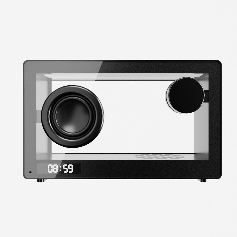 M9 Głośnik Bluetooth Przezroczysty – 6W, Czytnik Kart SD/TF - zdjęcie 4
