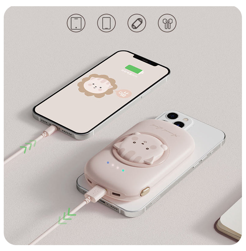 Powerbank Magnetyczny Bezprzewodowy 10000mAh 15W - Kompaktowy
