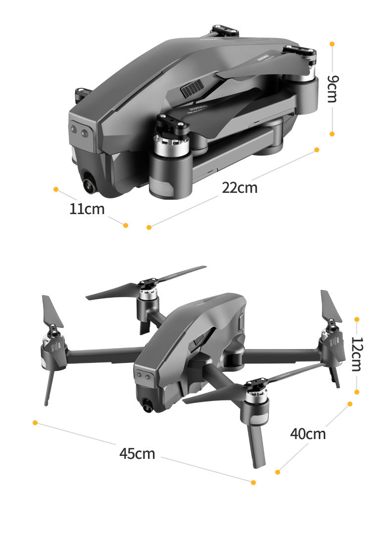 M1 Profesjonalny Składany Dron GPS 4K – Inteligentne Śledzenie, Zasięg 1600 m, Czas Lotu 28 min