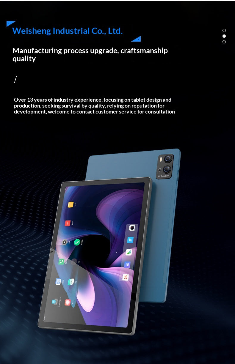 Tablet 10 cali do nauki zdalnej i gier 6GB/128GB