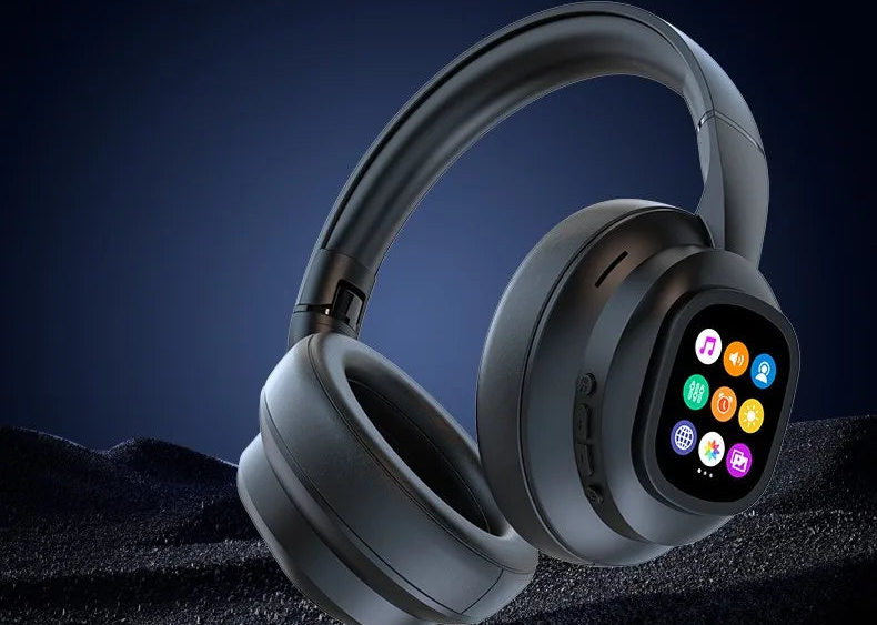 Słuchawki Bezprzewodowe Bluetooth 5.0 Magnetyczne Mocowanie Dotykowe Sterowanie
