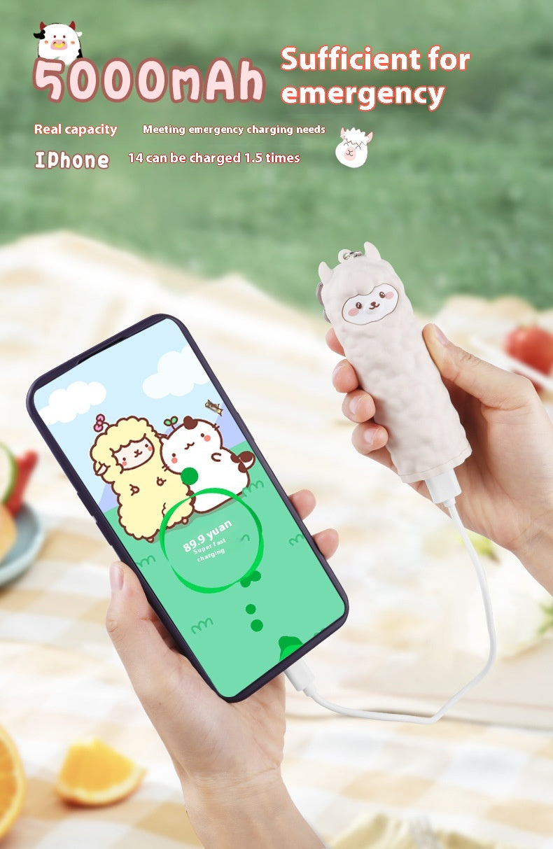 Powerbank dla Dzieci 5000mAh w Kształcie Zwierzątka - Kompaktowy