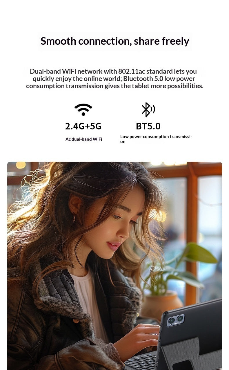 Tablet Android 10,1 cala z dużym ekranem 4G 64GB