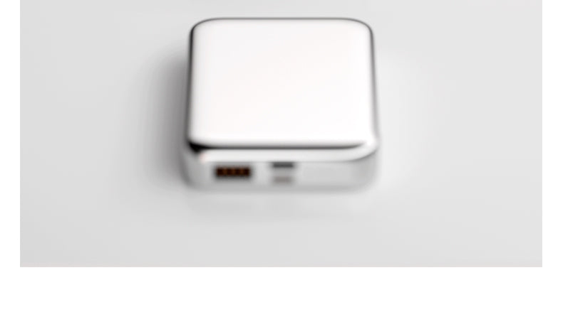 Powerbank Magnetyczny 10000mAh 27W MFi – Lustrzana Obudowa, Podstawka, Qi, MagSafe