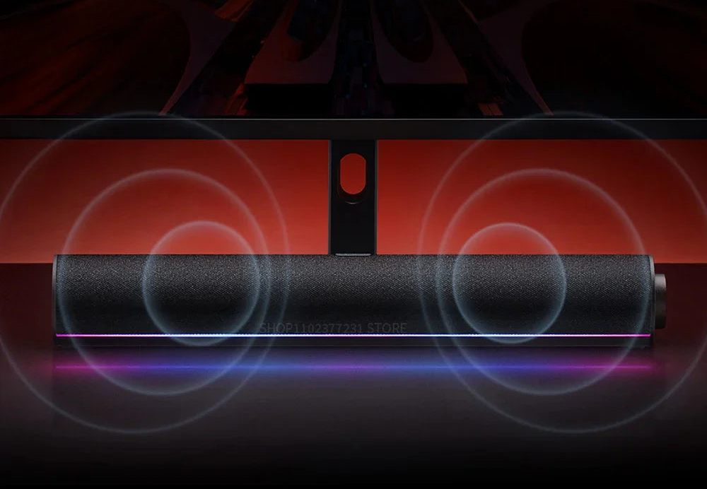Głośnik Desktopowy – Stereo RGB z Mikrofonem